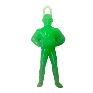 Parachute Army Men Figures Glow in the Dark Military Party Favors 4 In Tall